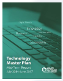 Technology Master Plan Mid-term report cover